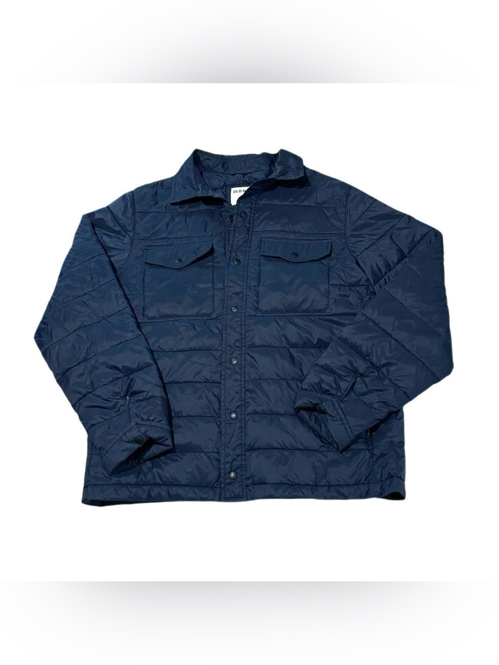 Old Navy navy blue puffer jacket